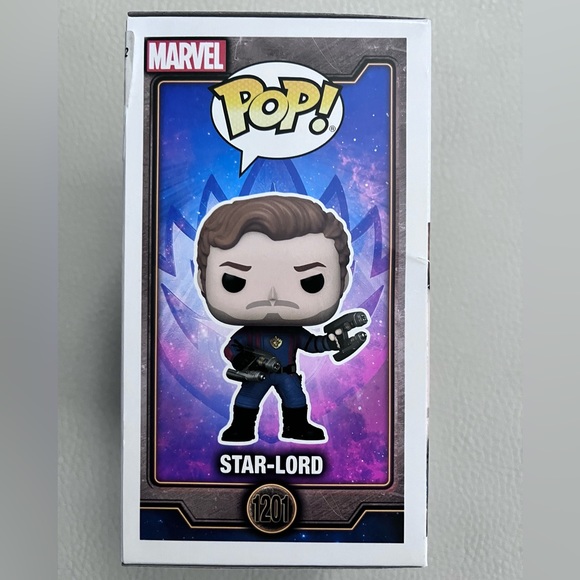 NWT - Funko Pop! Marvel Studios Guardians of the Galaxy Vol. 3 #1201 Star-Lord - Picture 4 of 4